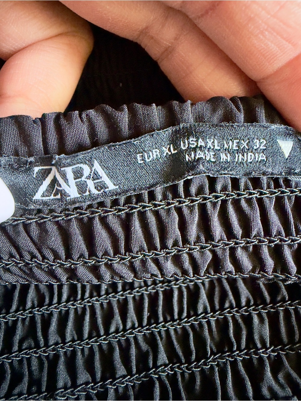 Zara Poplin Midi Dress size XL - Picture 3 of 4